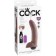 Ejaculating Realistic Dildo King Cock 9" 23 x 5 cm dark skin