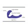Strapless Silicone Strap-On BEND OVER BOYFRIEND 23 x 4 cm Purple