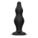 Progressive Silicone Anal Plug WILLENDORF 12 x 4 cm Black