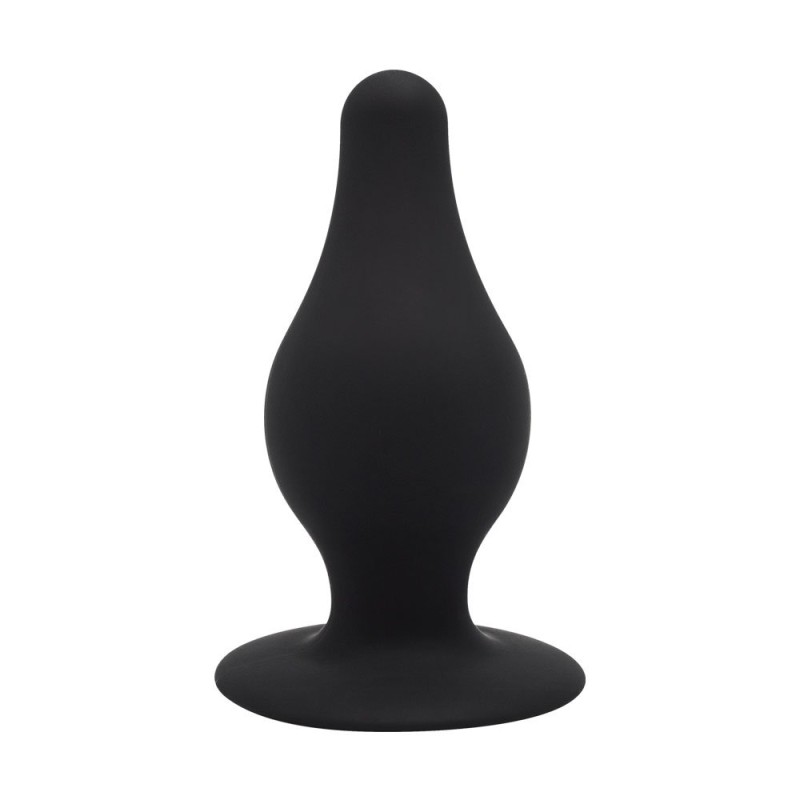 Tapón anal de silicona MODELO 2 M 9.3 x 4 cm Negro