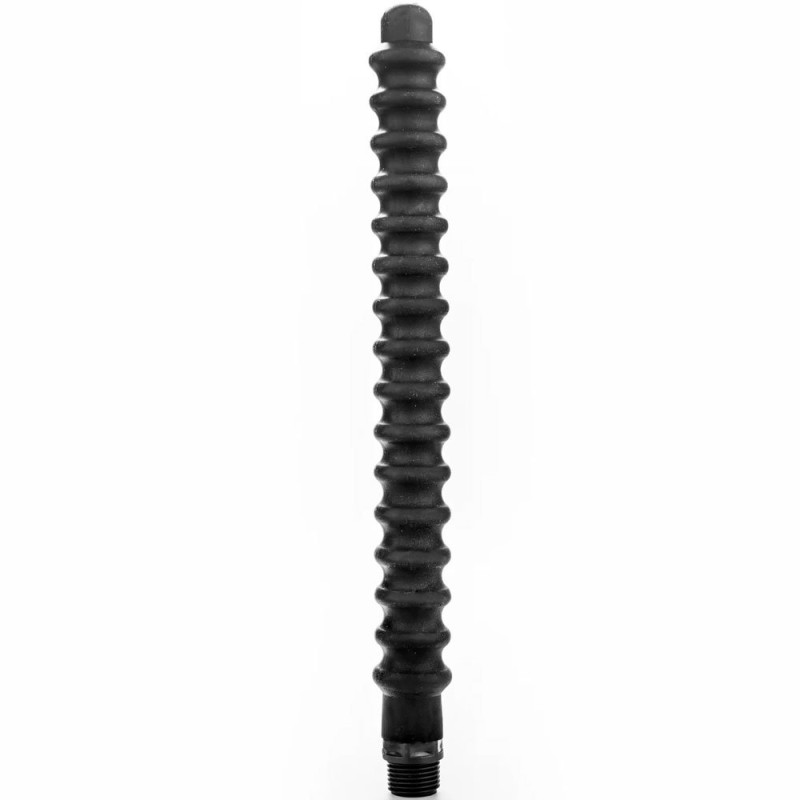Ducha anal de silicona SA07 30.5 x 3 cm negro. Adaptador universal para la ducha.