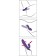 Vibrador de Conejo de Silicona con Rotación, Empuje y Estimulación del Clítoris Sweet Smile 24.7 x 3.7 cm Morado Recargable