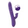 Vibrador de Conejo de Silicona con Rotación, Empuje y Estimulación del Clítoris Sweet Smile 24.7 x 3.7 cm Morado Recargable
