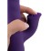 Vibrador de Conejo de Silicona con Rotación, Empuje y Estimulación del Clítoris Sweet Smile 24.7 x 3.7 cm Morado Recargable