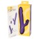 Vibrador de Conejo de Silicona con Rotación, Empuje y Estimulación del Clítoris Sweet Smile 24.7 x 3.7 cm Morado Recargable