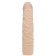 Vibrador de Silicona Realista Get Real 20.1 x 4.4 cm Piel Clara