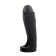 Funda de doble penetración de silicona THUG 18 x 5 cm negra.