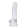 Dildo realista TORRENT 20.6 x 4.5 cm transparente.