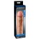 Fundas fálicas alargadoras de pene de 5 cm ajustables FX MEGA 2 en tono de piel claro.