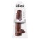 Consolador realista King Cock 11" 28.5 x 6.3 cm piel oscura