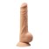 Dildo de silicona realista 24 x 4.5 cm MODELO 1 Piel clara