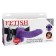 Vibrador con Correa Vibrante y Consolador Hueco Fetish Fantasy 19 x 4.3 cm Morado