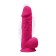 Vibrador de Silicona Realista 21.5 x 5.1 cm Silexd Rosa Recargable