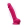 Vibrador de Silicona Realista 20 x 4.3 cm Silexd Rosa Recargable