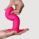 Dildo de silicona HITSENS 4 17.5 x 3.5 cm rosa