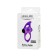 Anillo vibrador en silicona LINGUS MAX morado.