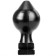 Tapón Anal Gigante PLUG 12 Todo Negro 22.5 x 12 cm Negro