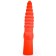 Dildo Anal DRAINER Todo Rojo 34 x 6 cm Rojo