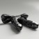 Dildo Doble Realista TEAMWORK All Black Steroid 34.5 x 7.1 cm y 34.5 x 7.3 cm Negro