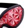 Venda Elástica De Piel Vegana Para Ojos Línea Diamante Rojo