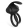 Anillo vibrador de silicona con control remoto inalámbrico REERIN negro recargable