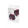 Cubrepezones Adhesivo con Lazo y Lentejuelas BLAZE Negro y Rojo
