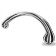 Juguete sexual de acero curvado PlayHouse 22 x 4 cm