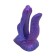 Dildo Doble de Silicona DEMON STIX Morado 17 x 4.5 cm y 15 x 4.5 cm