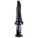 Dildo con Mango HOLD THE UNICORN Negro 40 x 6.5 cm