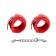 Kit de Bondage Intoyou BDSM Set de 10 Rojo