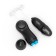 Huevo Vibrador Realista con Control Remoto LAARY 7.7 x 2.8 cm Negro