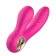 Vibrador de Conejo en Silicona con Pulsaciones Clitorales y Calentamiento DASH 2.0 18.35 x 3.5 cm Rosa Recargable