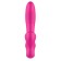 Vibrador de Conejo en Silicona con Pulsaciones Clitorales y Calentamiento DASH 2.0 18.35 x 3.5 cm Rosa Recargable