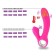 Vibrador de Conejo en Silicona con Pulsaciones Clitorales y Calentamiento DASH 2.0 18.35 x 3.5 cm Rosa Recargable