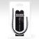 Flexible Silicone Urethral Sound con Ridges Estimulantes SU08 24 x 1 cm Negro