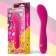 Vibrador Punto G de Silicona SUGAR 19 x 3.5 cm Fucsia Recargable