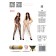 Mono Sexy con entrepierna abierta BS010 Negro - Talla única