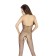 Mono Sexy con Abertura en la Entrepierna BS014 Negro - Talla Única