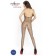 Mono Sexy con Abertura en la Entrepierna BS014 Negro - Talla Única
