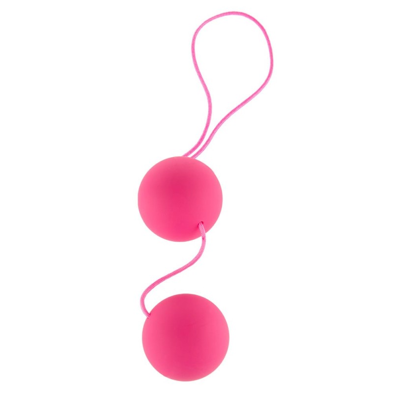 Double Boules Vaginales Oscillantes FUNKY LOVE 3.5 cm Rose