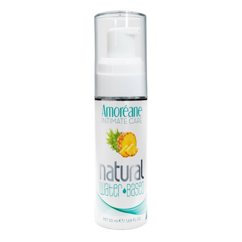 Lubrifiant à base d'eau saveur ananas NATUREL 50 ml