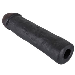 Gaine pénienne Extenseur de pénis Réglable GRAND NOIR 22 x 4,8 cm Noir