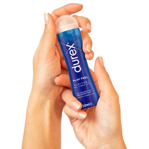 Lubrifiant à base d'eau PLAY FEEL Effet Soie Durex 50 ml