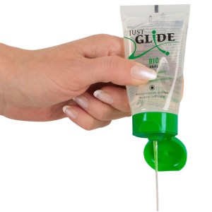Lubrifiant organique à base d'eau pour les rapports anaux Just Glide 50 ml