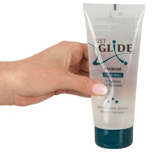 Lubrifiant à base d'eau avec de l'acide hyaluronique et du panthénol Just Glide 50 ml