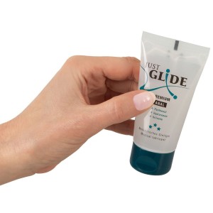Lubrifiant anal à base d'eau avec acide hyaluronique et panthénol Just Glide 50 ml
