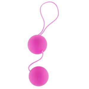 Double Boules Vaginales Oscillantes FUNKY LOVE 3,5 cm Lilas
