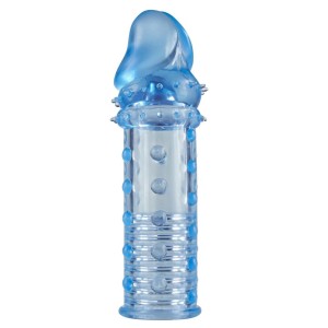 Gaine pénienne Extenseur de pénis Stimulant POWER STUD Bleu