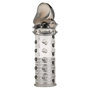 Gaine pénienne Extenseur de pénis Stimulant POWER STUD Gris