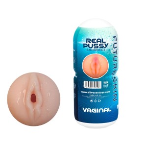 Masturbateur en forme de vagin fabriqué en Future Skin Alive Light Skin